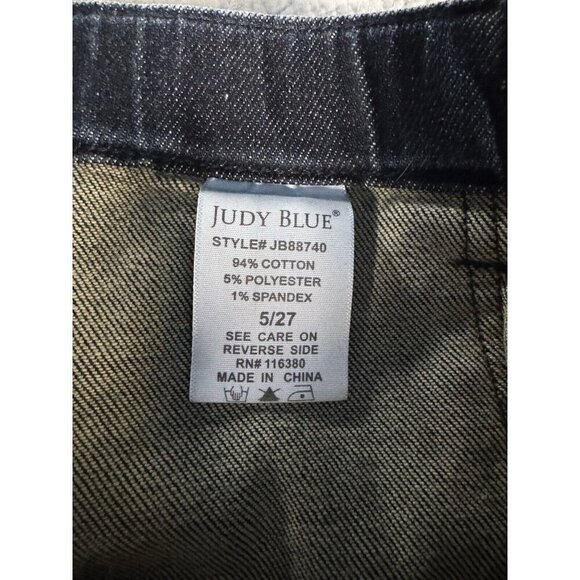 Judy Blue Joggers Women's Sz 5 / 27 Denim Jeans Drawstring Waist JB88740 - Picture 6 of 11